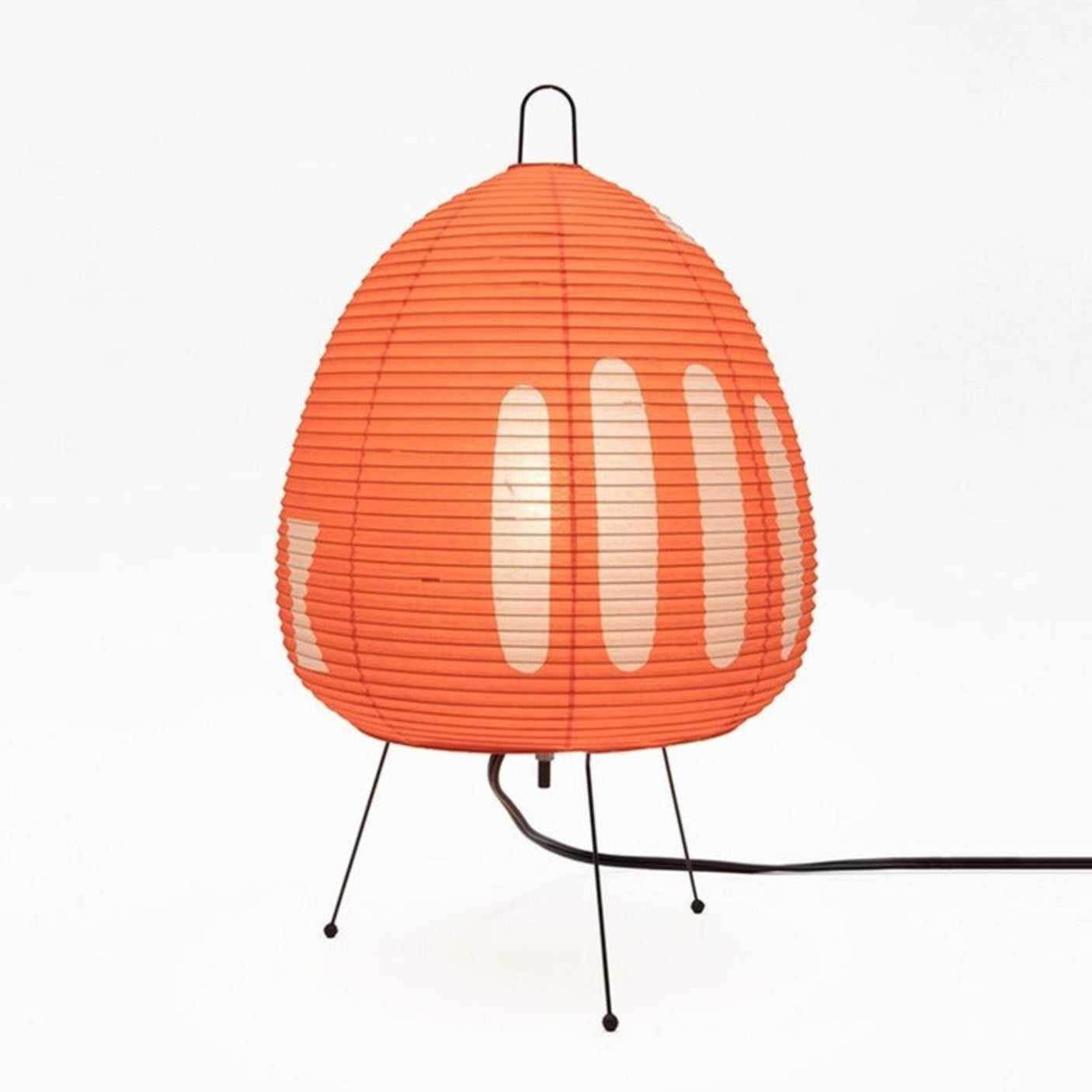Japanese retro rice paper table lamp style wabi sabi style ins cross-border high-end atmosphere bedside table lamp Julia M Home & Kitchen
