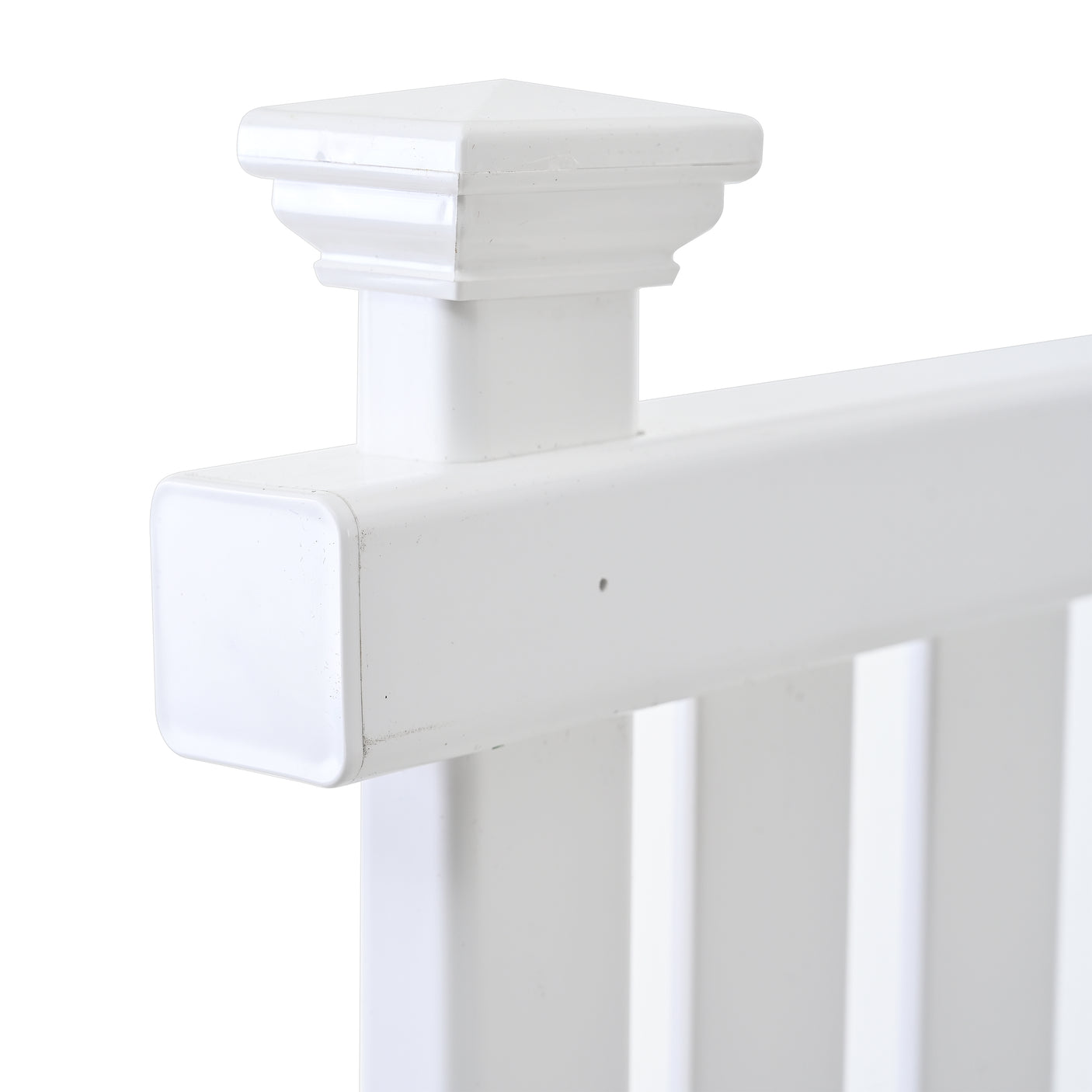 Privacy Screen Panels Kit Air Conditioner Trash Can Enclosure Vinyl white color - Julia M LifeStyles