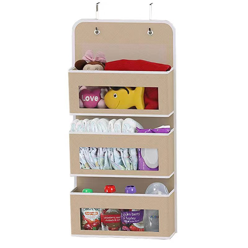 5 - Shelf Hanging Storage: Anti - Tilt, 5 large pockets. Good for bedroom, bathroom, living room (behind - door use). - Julia M LifeStyles