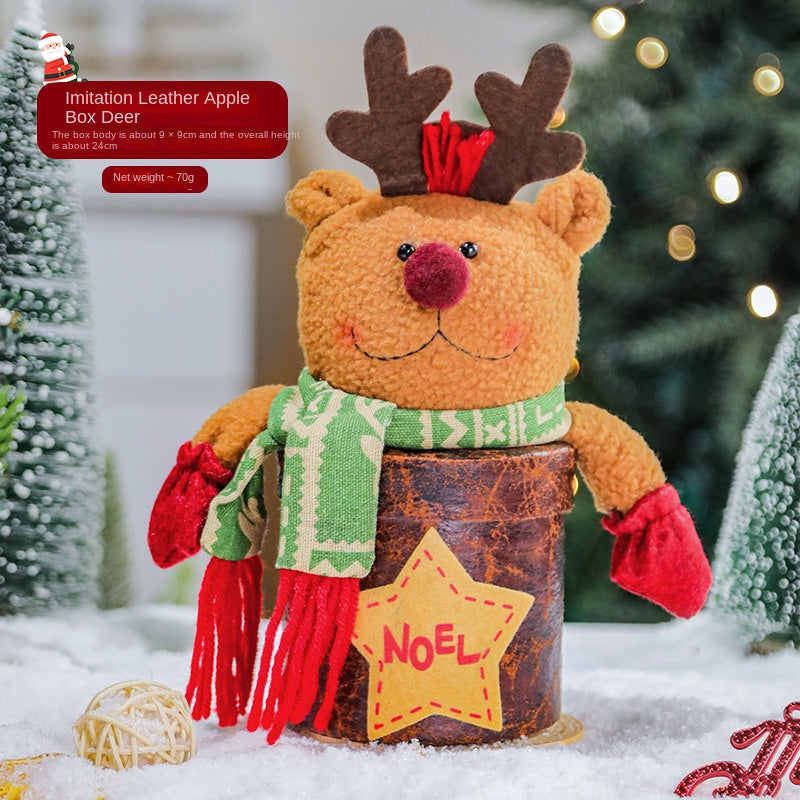 Christmas decorations, cartoon tote bags, gift bags, Christmas gift bags, children's candy bags, apple bags eprolo