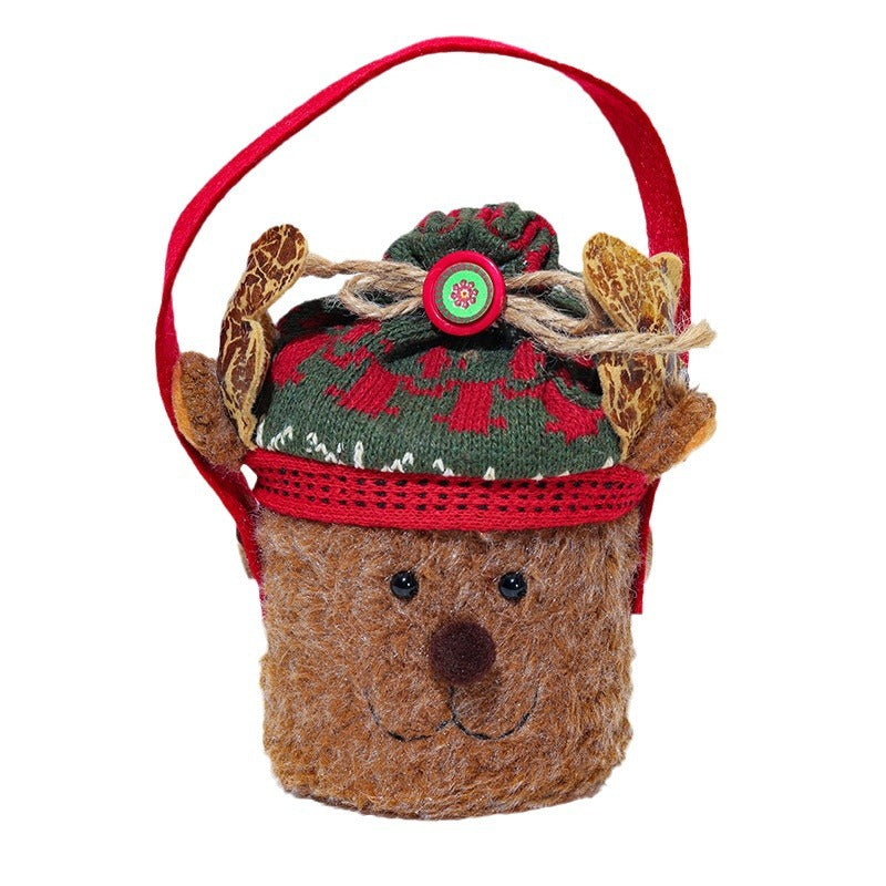 Christmas decorations, cartoon tote bags, gift bags, Christmas gift bags, children's candy bags, apple bags eprolo