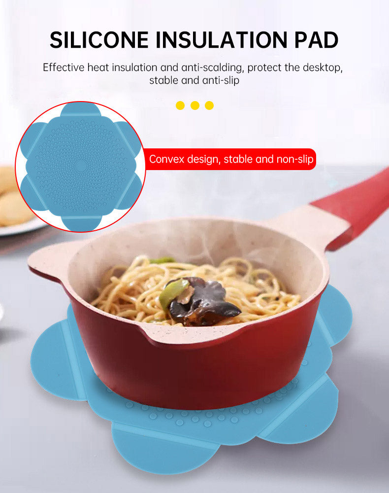 Microwave Oven Anti Spluttering Lid Collapsible Silicone Microwave Food Cover with Plate Microwave Cover lids - Julia M LifeStyles