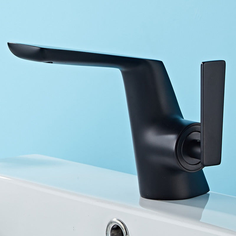 All copper bathroom hot and cold faucets creative washbasin under the sink - Julia M LifeStyles