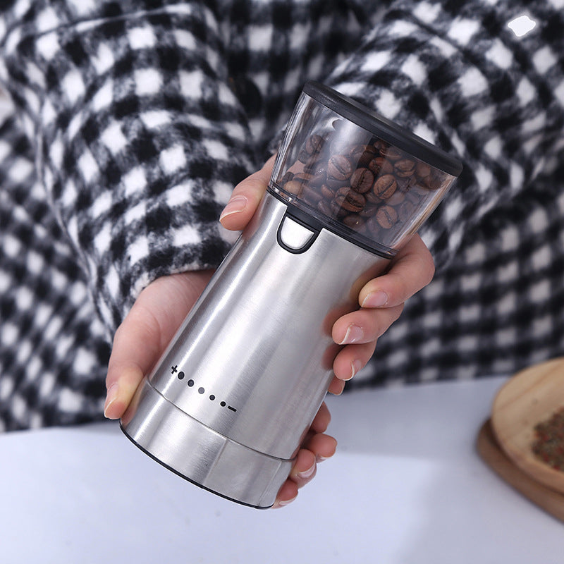 Household Grinder Small Coffee Machine Portable USB Fully Automatic Electric Coffee Bean Grinder eprolo