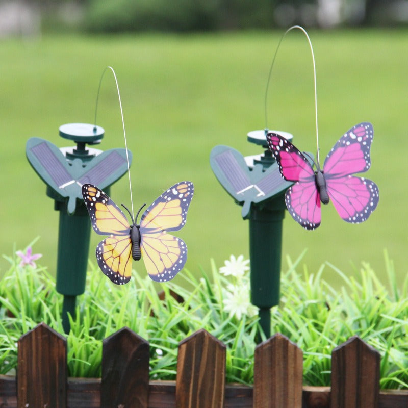 Solar Butterfly, Hummingbird, Horticulture, Countryside Mall, Shop Decoration Toys, Electric Flying Simulation Butterflies - Julia M LifeStyles