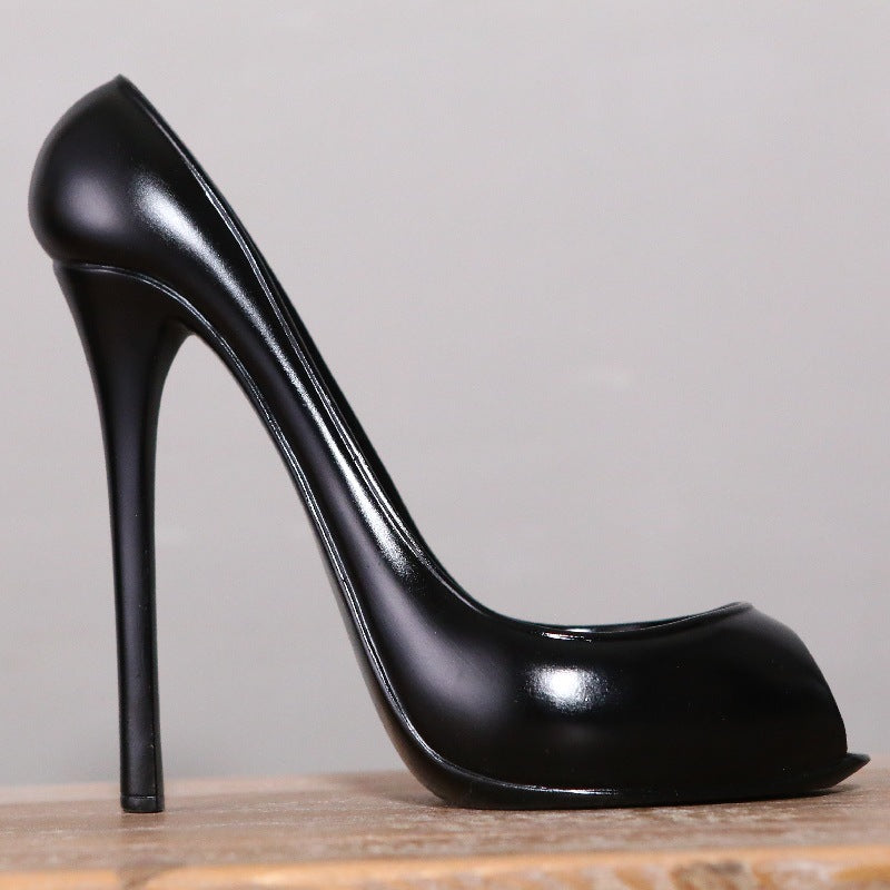 Creative high-heeled shoes, wine rack decorations, European style wine racks, home decor, wine cabinet accessories, wine rack resin eprolo