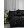 Checkerboard Black Double Jacquard Satin Duvet Cover Set Made of Cotton-Luxury Boxed Set Julia M LifeStyles