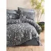 Comely Anthracite Cotton Box Dual Single Duvet Cover Set Julia M LifeStyles