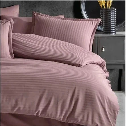 Classic Rose V1 Satin Double Duvet Cover Set Julia M LifeStyles