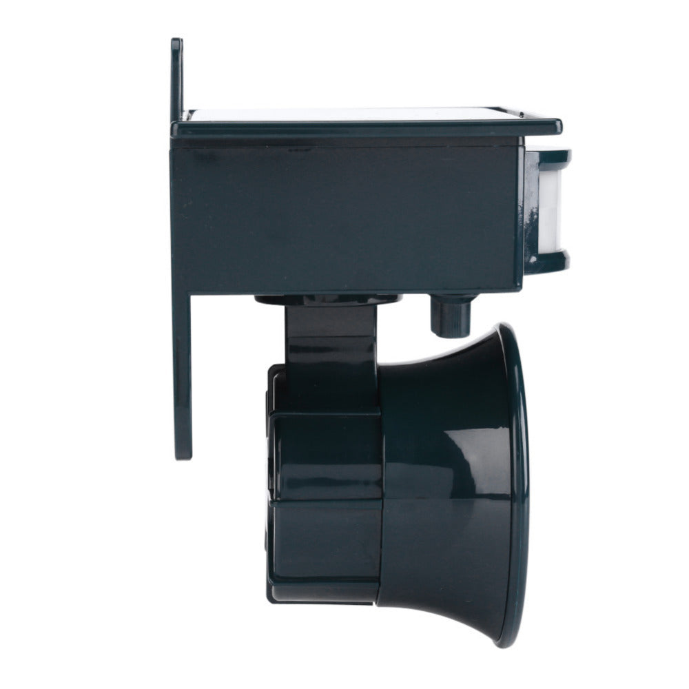 Solar-Powered Ultrasonic Animal & Bird Repeller – Elegant Outdoor Protection