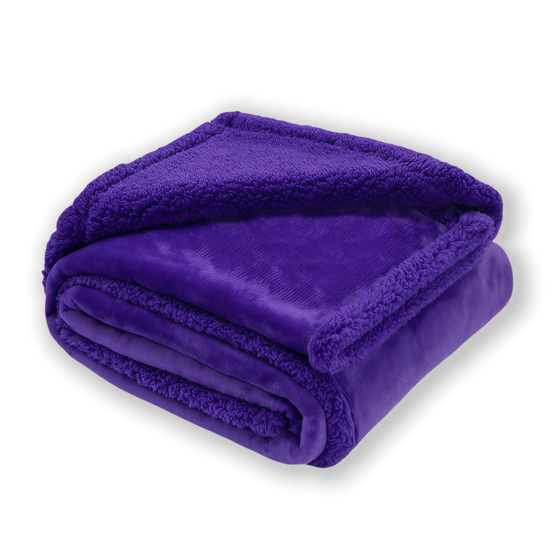 Waterproof Sherpa Fleece Blanket Pad - Plush & Cozy Comfort - Julia M LifeStyles