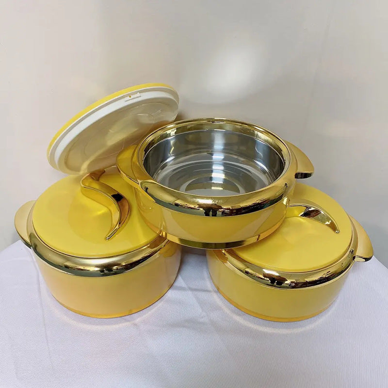 3-Piece Insulated Food Container Set (1.5L, 2L, 2.5L)