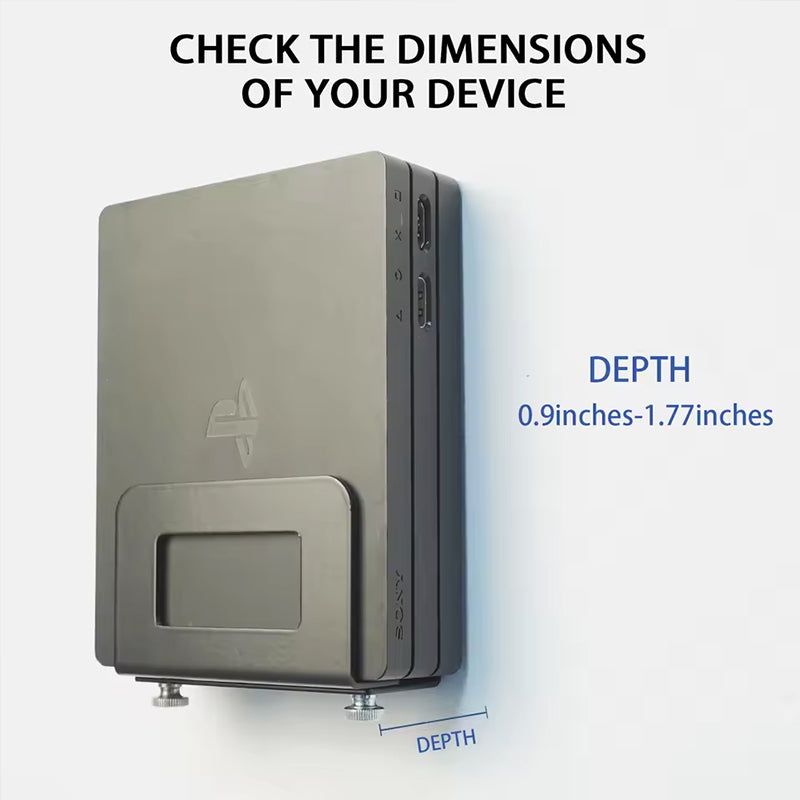 Adjustable Wall Mount for Apple TV 3/4/4K, Router, Modem, TV Box & More - Julia M LifeStyles