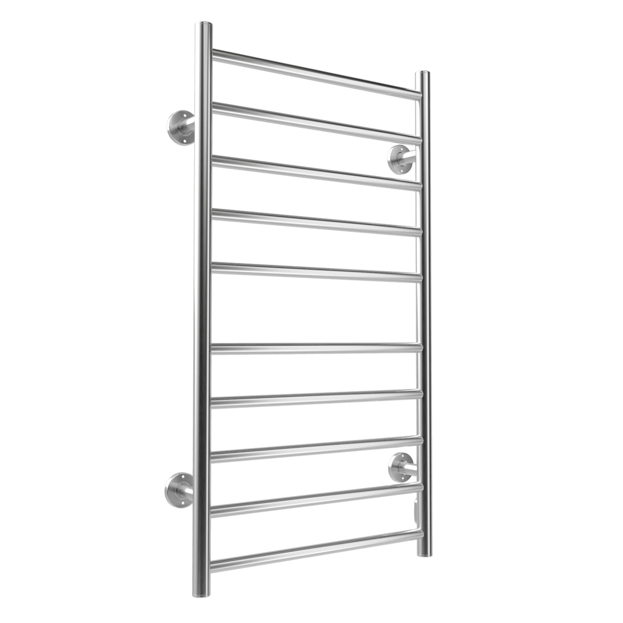 Electric Heated Towel Rack for Bathroom Wall Mounted Towel Warmer 10 Stainless Steel Bars Drying Rack - Julia M LifeStyles