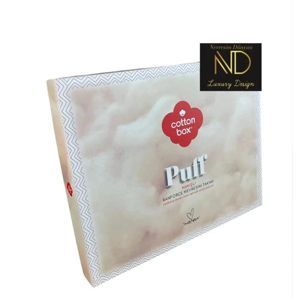 Cotton Box Puff Embroidered Elio Copper Black Duvet Cover Set Ranforce Double Bedding Julia M LifeStyles