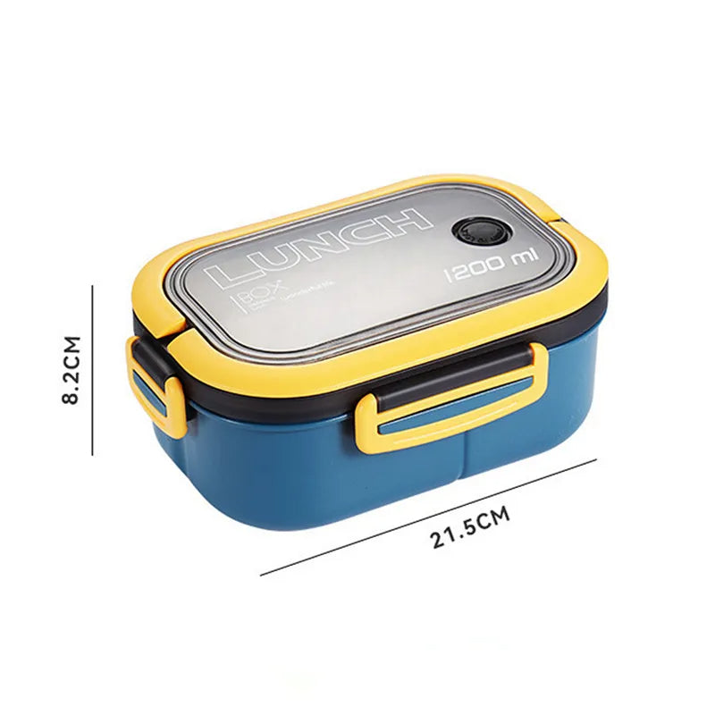Lunch Box For Kids Compartments Microwae Bento Lunchbox Children Kid School Outdoor Camping Picnic Food Container Portable - Julia M LifeStyles