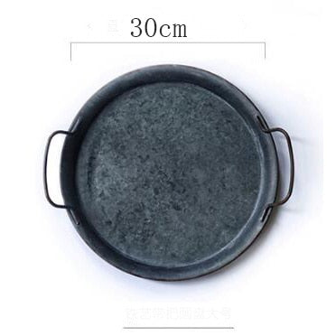 Bramwell Distressed Iron Tray