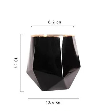 Noir & Gold Glassware