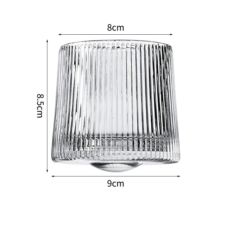 Hand drawn rotating glass cups multiple multi-purpose whiskey glasses rotating glass cups Julia M Home & Kitchen