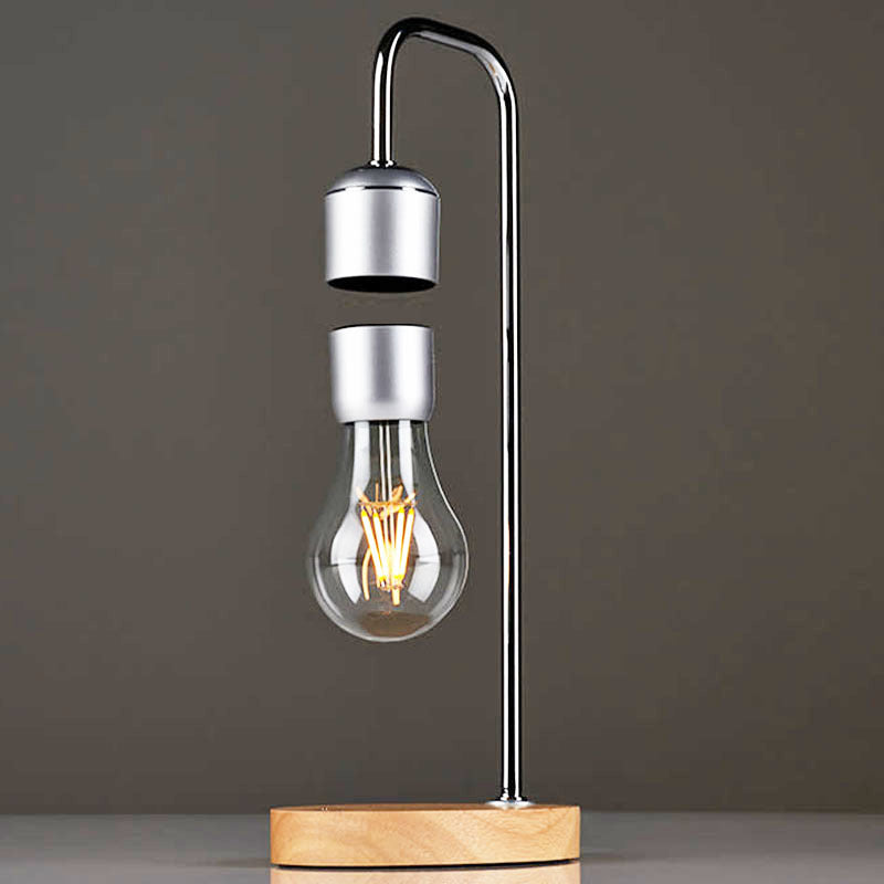Magnetic Levitation Wireless Charging Desk Lamp with Bluetooth Speaker Julia M Home & Kitchen