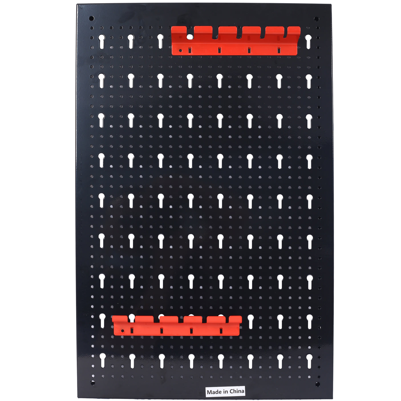 4-foot metal garage nail board tool rack with 3 nail board wall mounted tools for storing nail boards, black - Julia M LifeStyles