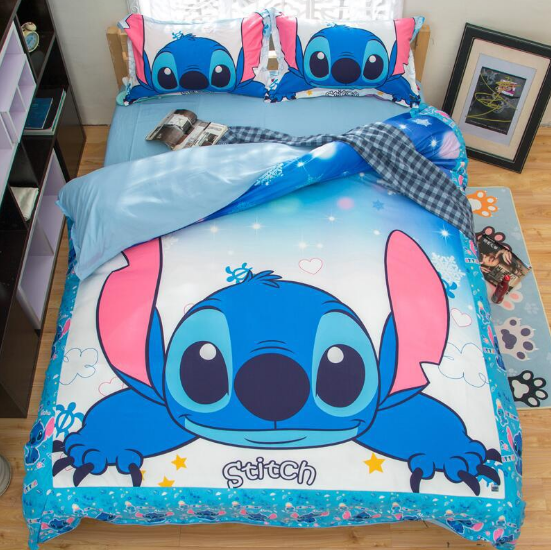 Disney Lilo and Stitch 3-Piece Bedding Set in Various Sizes eprolo