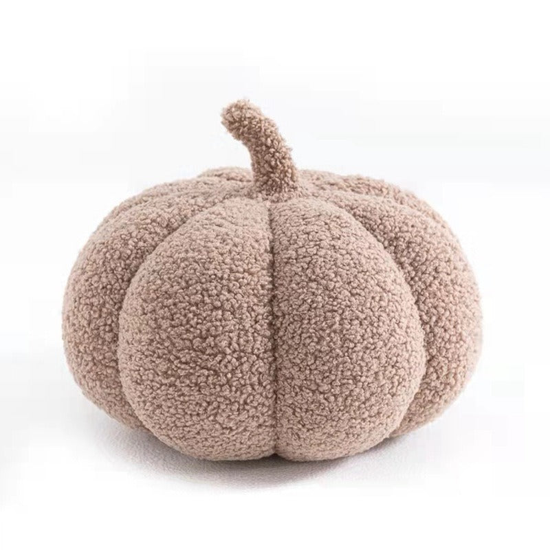 Cute Pumpkin Throw Pillow – Plush Minimalist Sofa & Bedhead Cushion