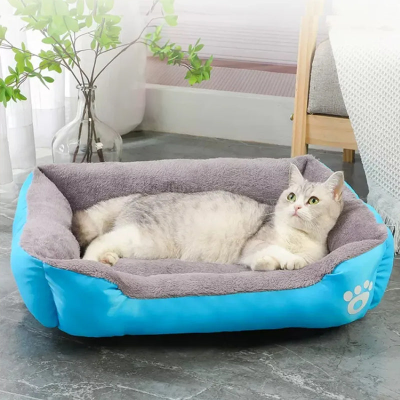New, soft, and cozy fleece pet bed. Waterproof bottom. Suitable for small, medium & large pets. Keeps pets warm. - Julia M LifeStyles