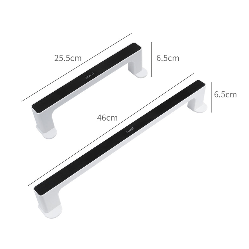 Towel Rack Punch Free Bathroom Bathroom Suction Cup Nordic Minimalist Creative Bath Towel Rack Rack Wall-Mounted Towel Bar Julia M Home & Kitchen