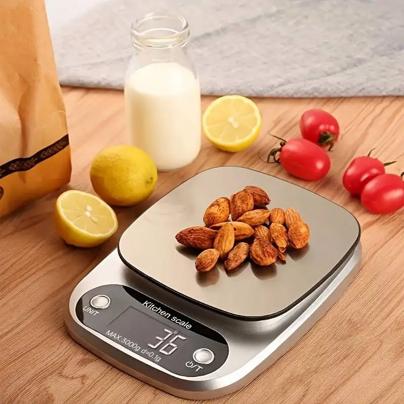 High-Precision Kitchen Scale: 10kg (for Food Baking/Jewelry), LCD, Multi-Function Julia M Home & Kitchen