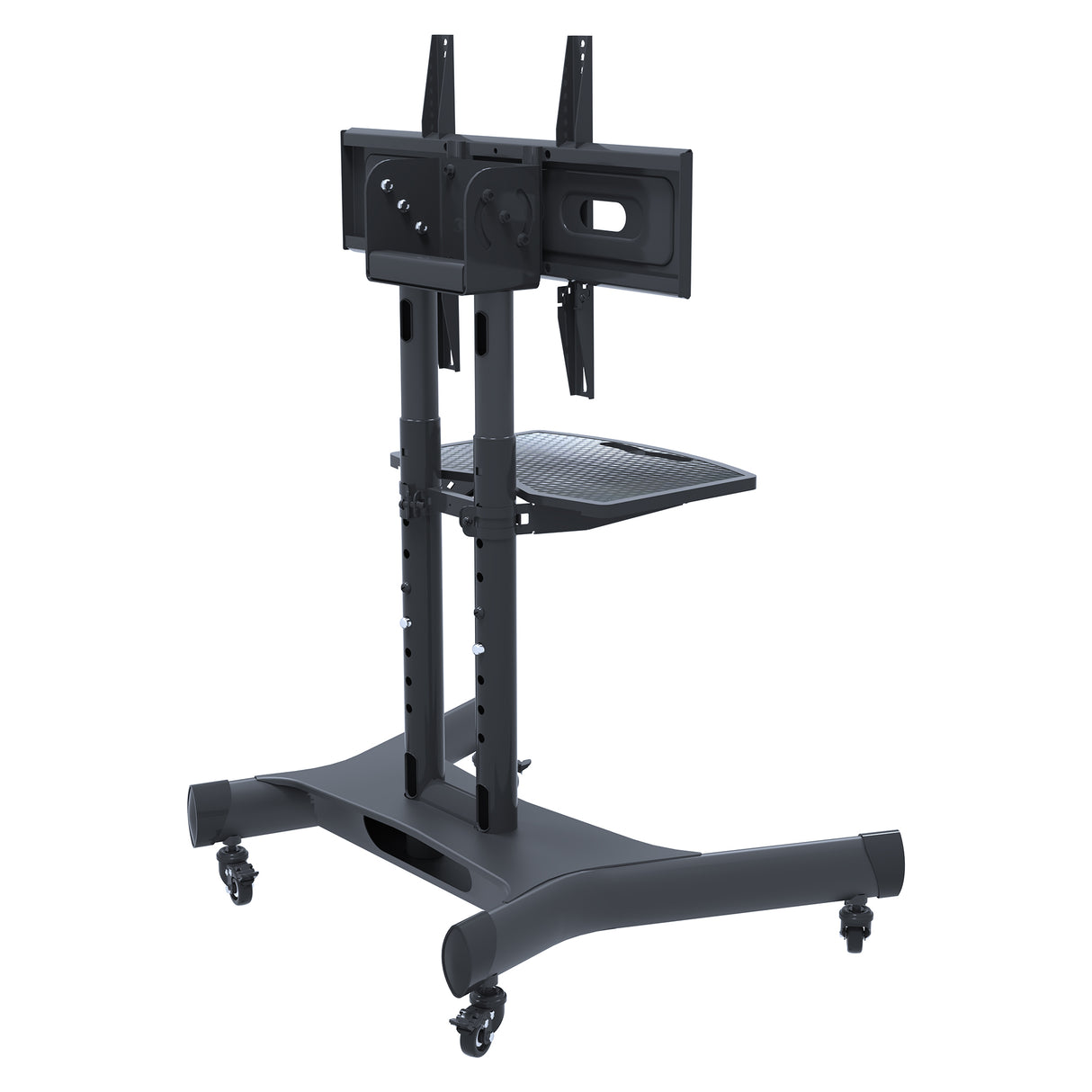 Universal Rotating TV Stand, Suitable for 32-80 inch TVs, Tiltable Desktop TV Stand, Maximum VESA 600x400mm (Black) - Julia M LifeStyles