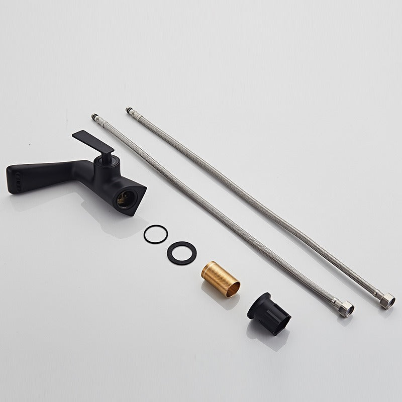 All copper bathroom hot and cold faucets creative washbasin under the sink - Julia M LifeStyles