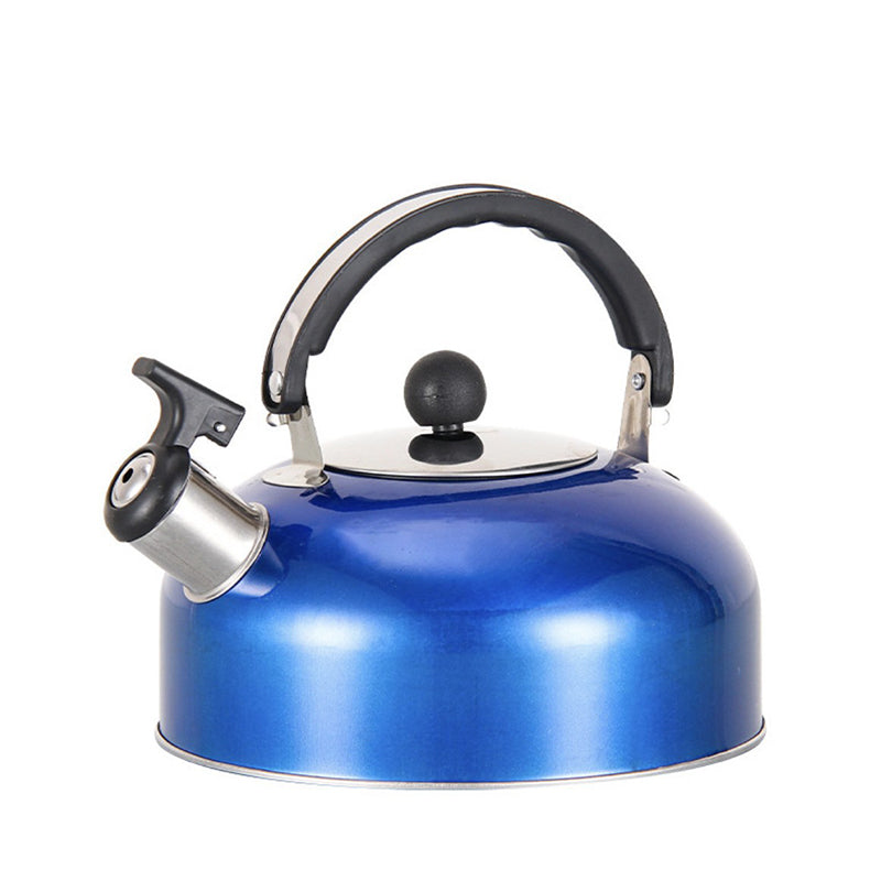 A 3L stainless - steel kettle for gas heating. It features a whistle and a comfortable handle, suitable for cooking and tea. Julia M Home & Kitchen