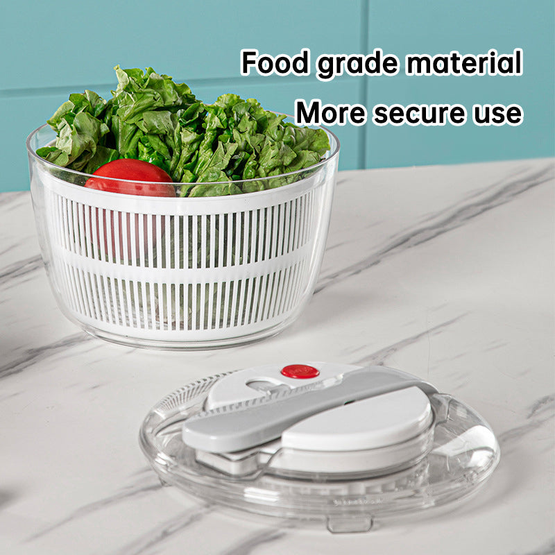 Multifunction 3 in 1 kitchen fruit vegetable dryer tools large manual Lettuce salad Spinner with Lidmaterial: plastic eprolo