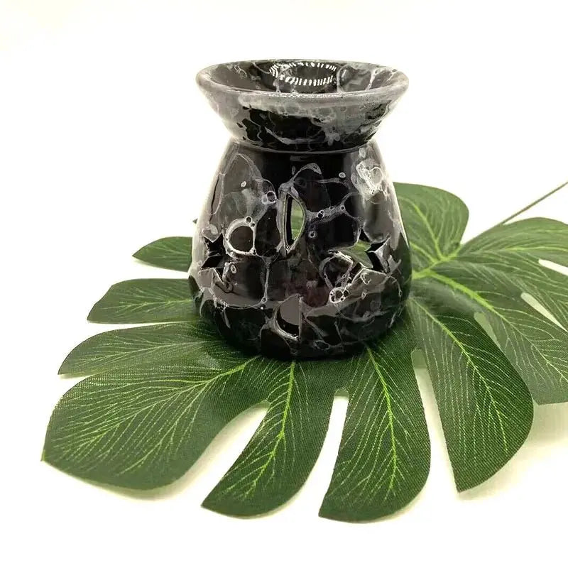 Ceramic Aromatherapy Lamp – Romantic Essential Oil Burner - Julia M LifeStyles