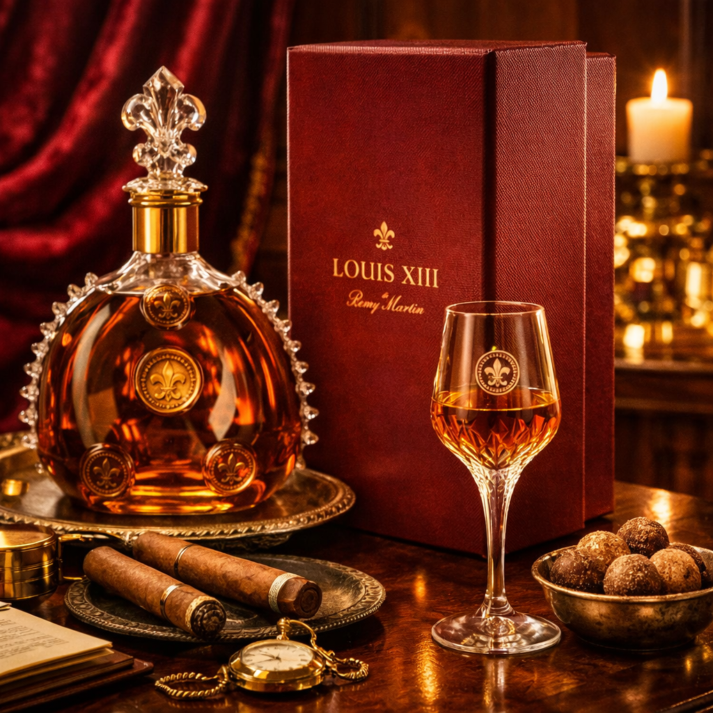Louis XIII Crystal Cognac Snifter – Lead-Free French-Style Tasting Glass