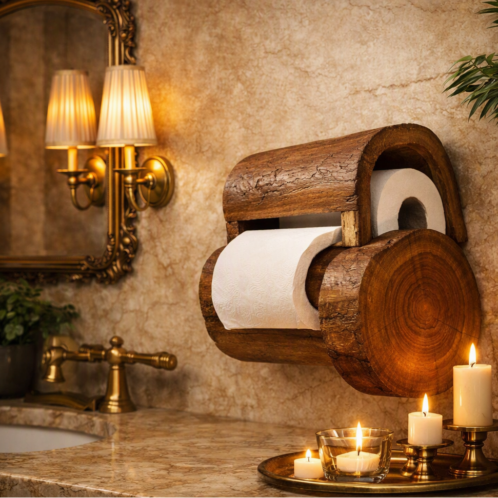 The Ashford™ Solid Wood Tissue Holder Timeless Simplicity. Beautifully Organized.