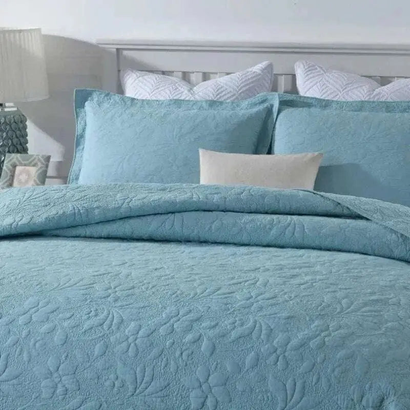 Cotton Patchwork Quilt Set - Julia M LifeStyles