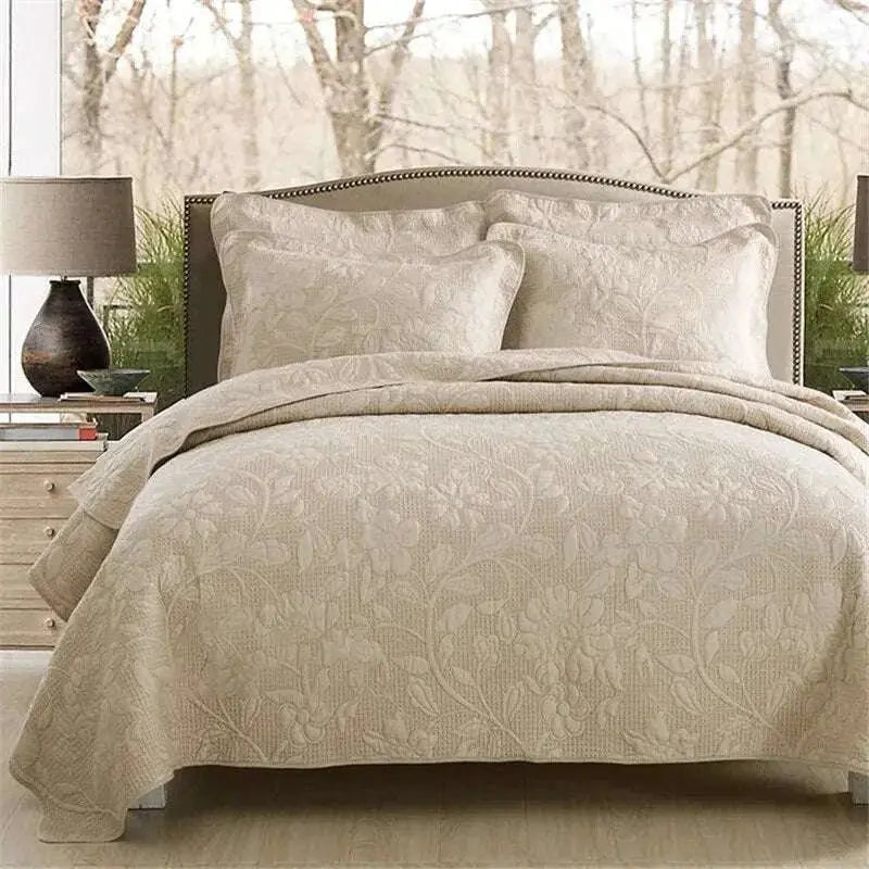 Cotton Patchwork Quilt Set - Julia M LifeStyles