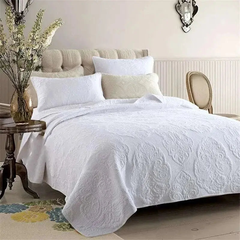 Cotton Patchwork Quilt Set - Julia M LifeStyles