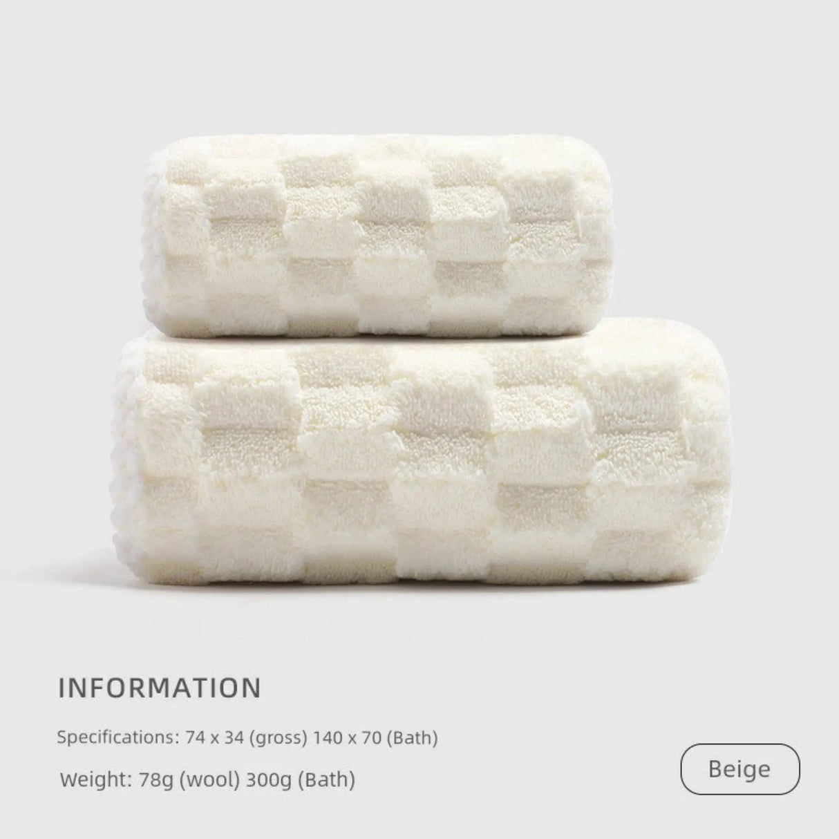 Cotton Towel Set with Hair-Drying Cap - Julia M LifeStyles