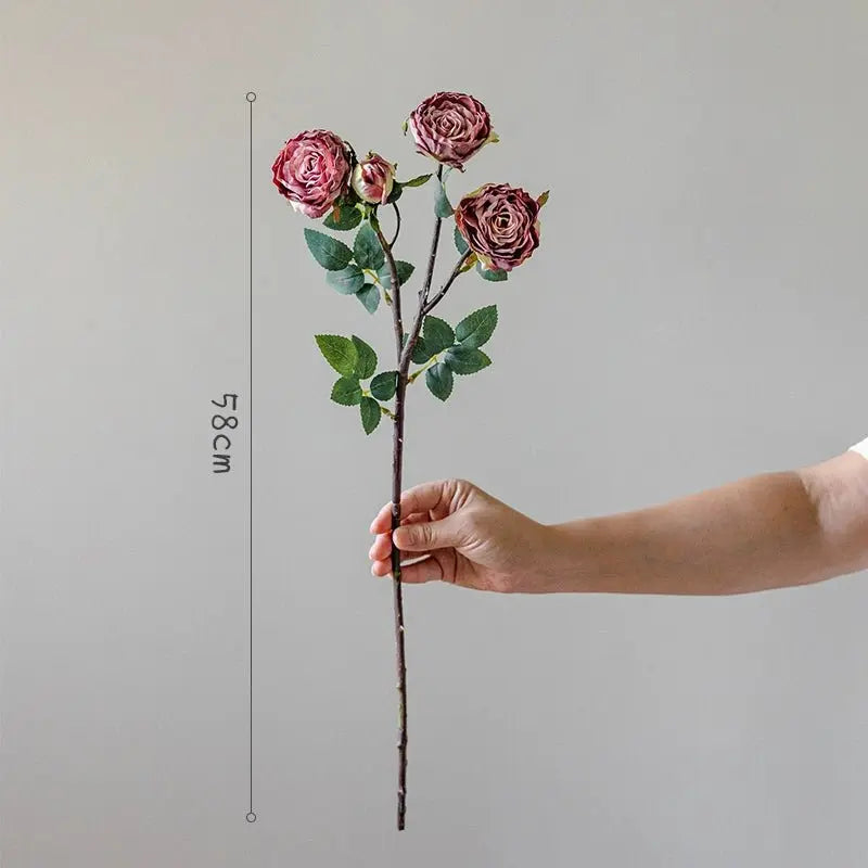 Cuddly Culvert Artificial Rose Bouquet for Elegant Home Décor - Julia M LifeStyles