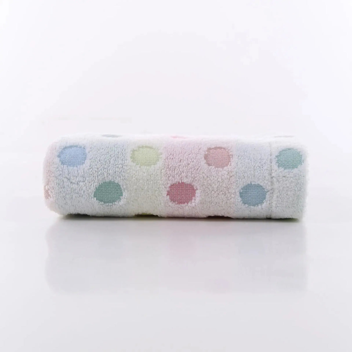 Cute Dot 100% Organic Cotton Face Towels - 2 Pack - Julia M LifeStyles