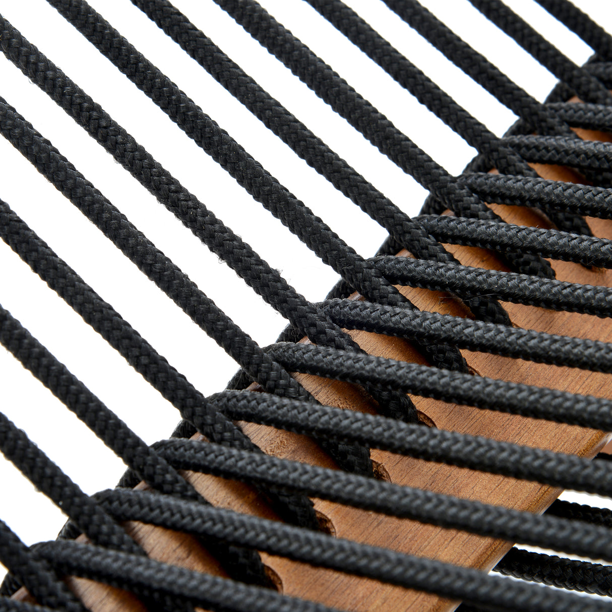 folding roping wood chair - Julia M LifeStyles