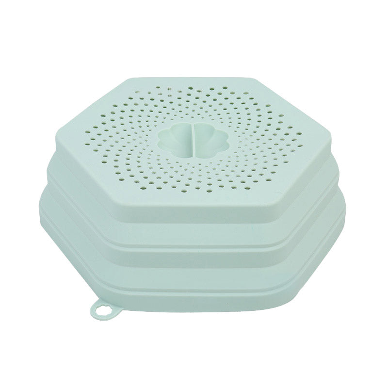 Microwave Oven Anti Spluttering Lid Collapsible Silicone Microwave Food Cover with Plate Microwave Cover lids - Julia M LifeStyles