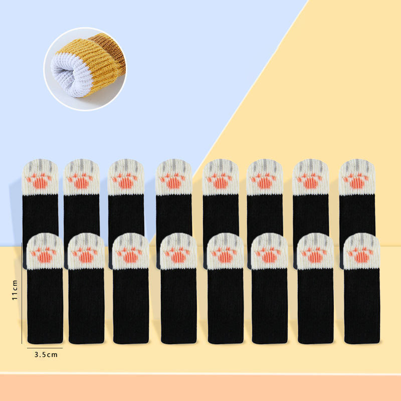 Double-Layer Thickened Chair Foot Cover Table And Chair Foot Pad Mute Wear-Resistant Table Leg Table Foot Pad Chair Foot Stool Leg Protective Cover Julia M Home & Kitchen