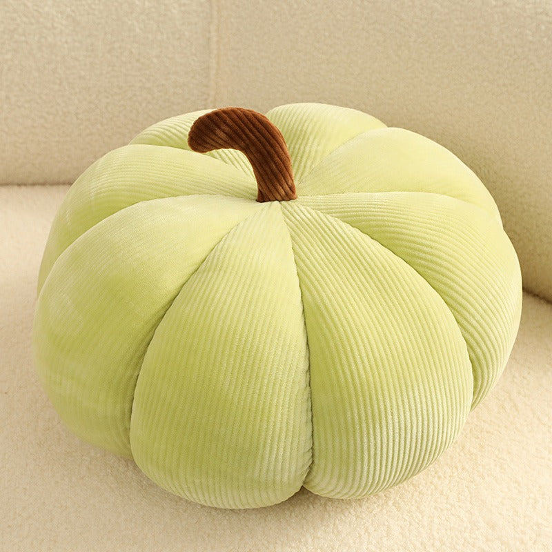 Cute Pumpkin Throw Pillow – Plush Minimalist Sofa & Bedhead Cushion