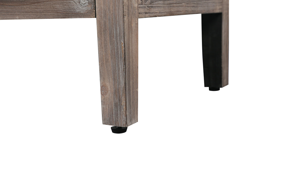 Carved Flower Door Handle, Antique Four Door Cabinet for Living Room Kitchen Hallway (Brown) - Julia M LifeStyles