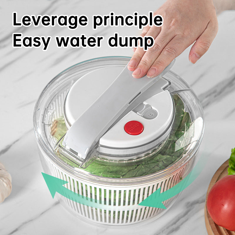 Multifunction 3 in 1 kitchen fruit vegetable dryer tools large manual Lettuce salad Spinner with Lidmaterial: plastic eprolo