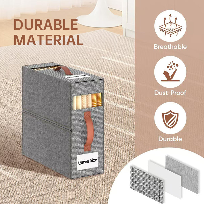 Compact Foldable Storage Cubes for Linens, Towels & Bedding Essentials eprolo